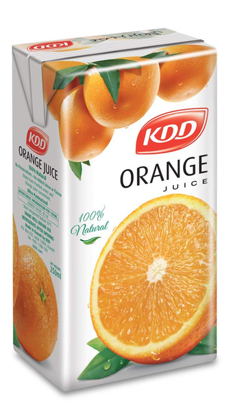 KDD ORANGE JUICE 250 ML
