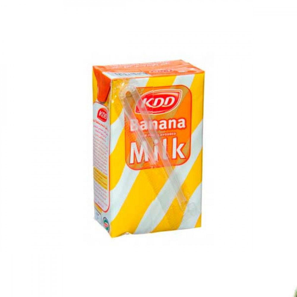 KDD BANANA FLAVOURED LOW FAT MILK 250ML