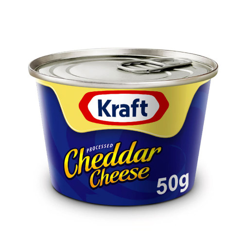 KRAFT CHEDDAR CHEESE 50GM