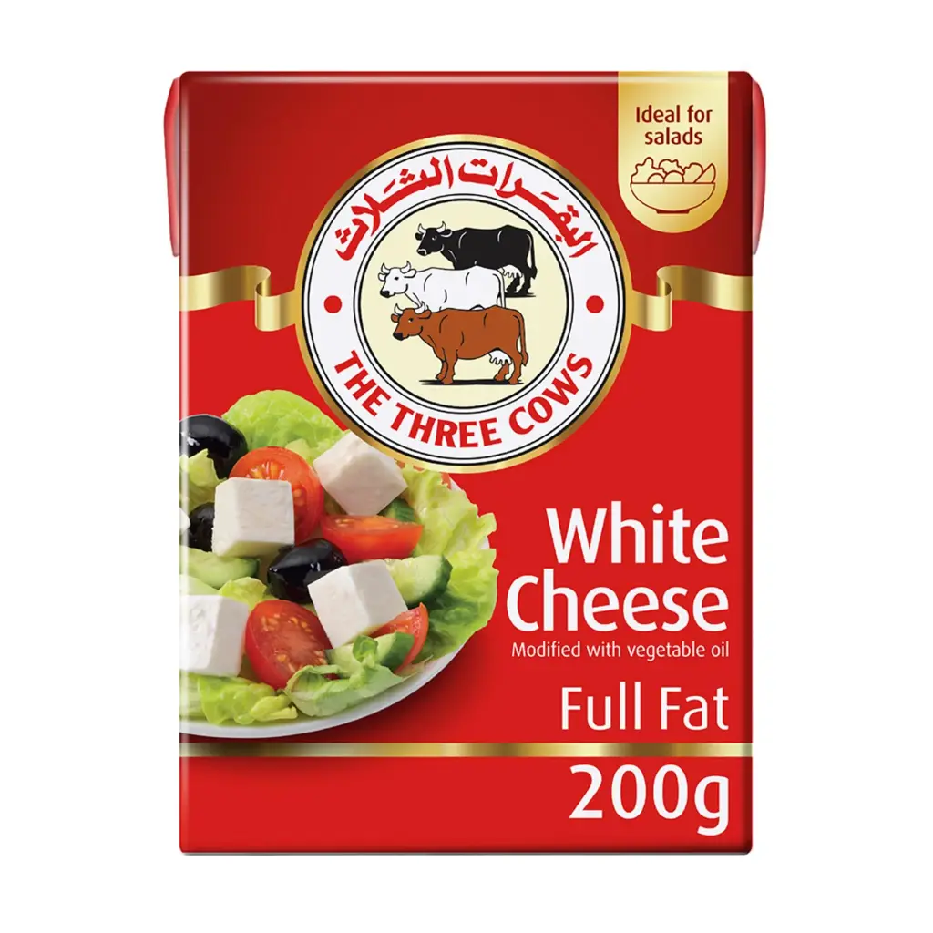 THREE COWS WHITE CHEESE 200GM