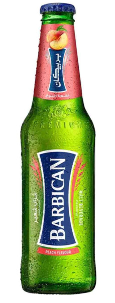 BARBICAN PEACH 330ML