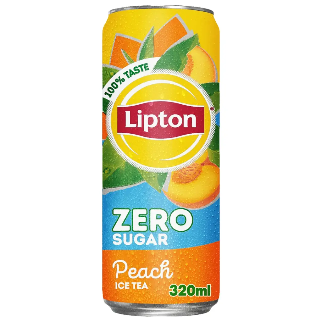 LIPTON ZERO SUGER PEACH 320ML