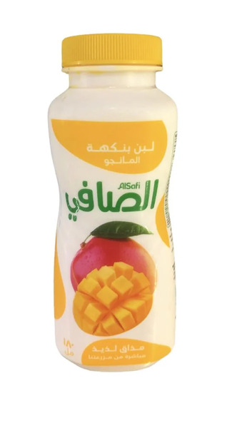 الصافي لبن بنكهة المانجو 180 مل