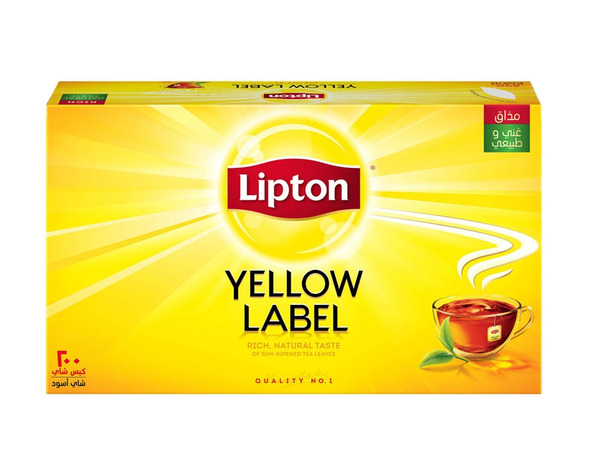 LIPTON TEA BAGS 200