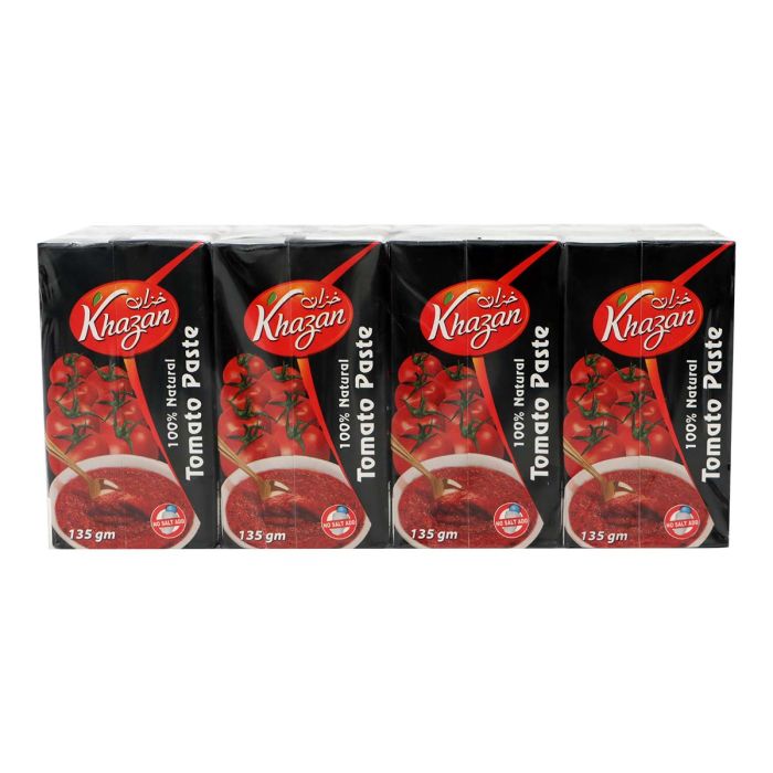 KHAZAN TOMATO PASTE 8PIECE PACK