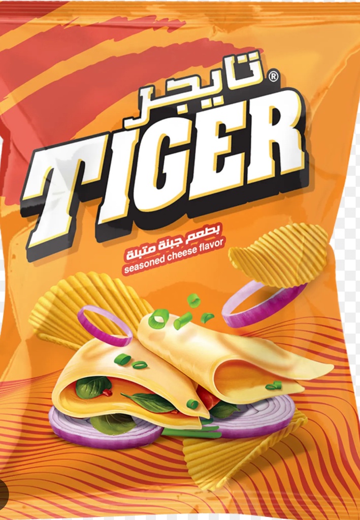 TIGER CHIPS CHEESE 105 gm