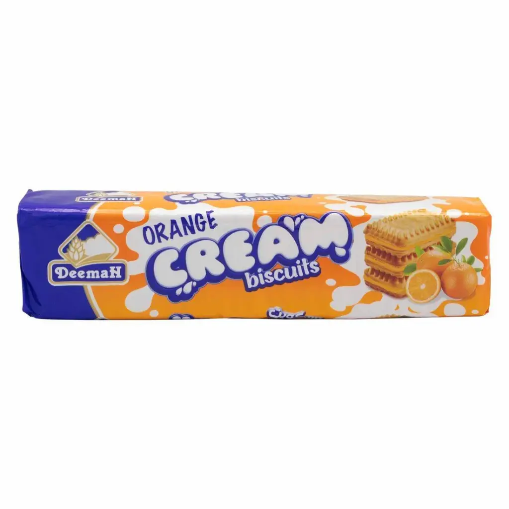 DEEMAH ORANGE CREAM BISCUITS