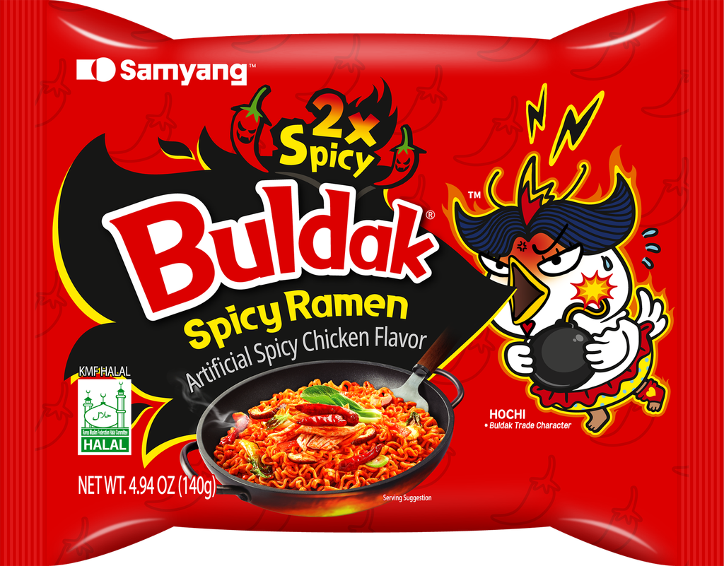 SAMYANG 2X HOT CHICKEN NOODLES 140G