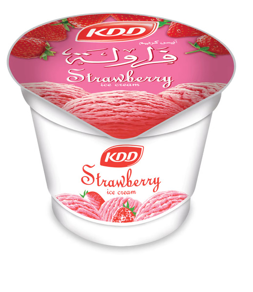 KDD STRAWBERRY ICE CUP