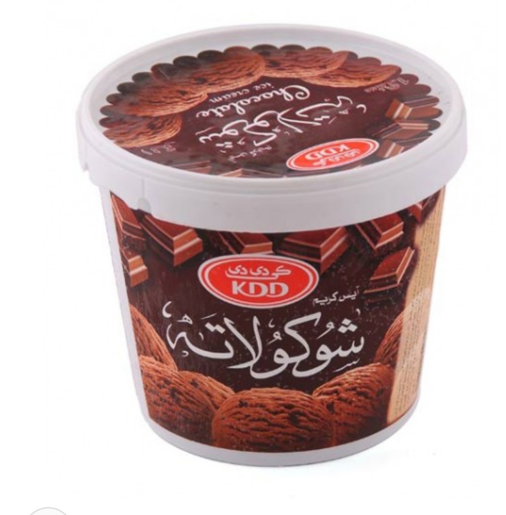 KDD CHOCOLATE ICE CREAM 1 LITER