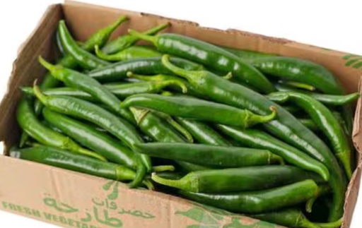 [1120] Green chilli Kuwaiti 250 gm