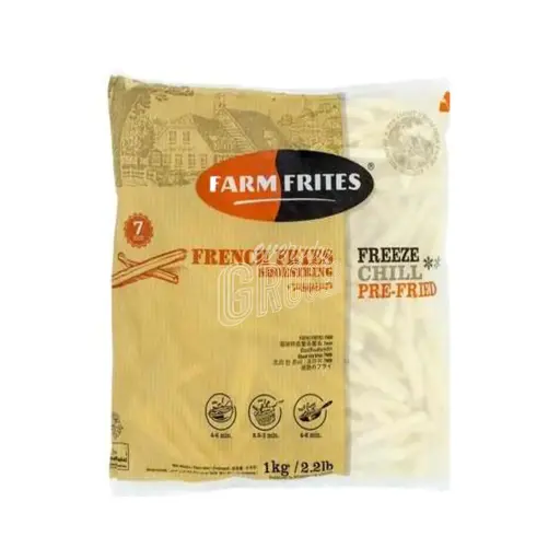 [1112] FARM FRITES CHIPS FROZEN 1KG