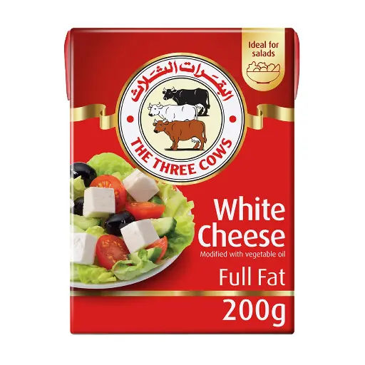 THREE COWS WHITE CHEESE 200GM