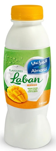 المراعي لبن بنكهة المانجو 340 مل