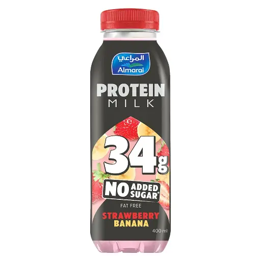 ALMARAI MILK STRAWBERRY SKIM BANANA