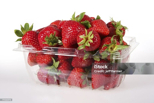 [1120] علبة فراولة ٢٥٠ غرام