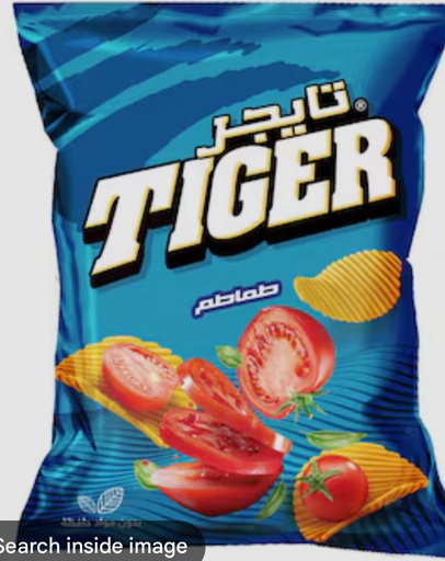 TIGER CHIPS TOMATO 105 gm