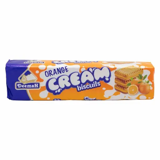 DEEMAH ORANGE CREAM BISCUITS
